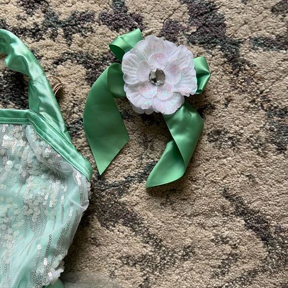 Weissman Green Ballet Dance Costume - Picture 4 of 5